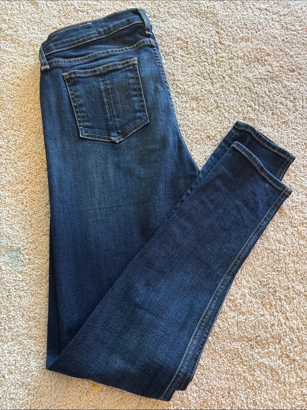 rag & bone Navy Skinny Jeans